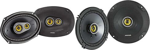 Kicker 46CSC6934 CS-Series CSC693 6x9-Inch (160x230mm) 3-Way Speakers w/ 46CSC654 6.5" Coaxial Bundle in Saudi Arabia