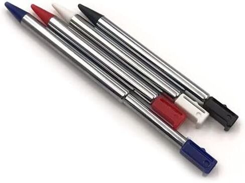 YANHAO [Video Game Parts] 2pcs Short Adjustable Styluses Pens for Nintendo 3DS DS Extendable Stylus Touch Pen [Replace] (Color : Red) in Saudi Arabia