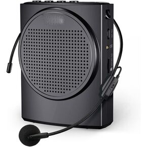 Megaphone Portable Voice Amplifier Mini Loudspeaker Wired Booster Speaker for Teaching Tour(D)