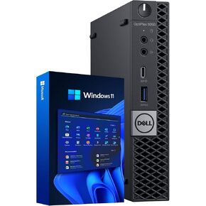 Dell Optiplex 5060 Mini Desktop Computer | 8th Gen Intel Core i5-8500T 2.1GHz | 16GB RAM | 512GB SSD and 1TB HDD | Windows 11 Pro | HDMI | Home or Business PC (Renewed)