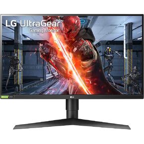 LG 27GN750-B UltraGear Gaming Monitor 27" FHD (1920x1080) IPS Display, 1ms Response, 240HZ Refresh Rate, G-SYNC Compatibility, 3-Side Virtually Borderless Design, Tilt, Height, Pivot Stand - Black