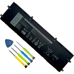 DWVRR 87Wh Laptop Battery Replacement for Dell Alienware x17 R1 R2 Alienware x15 R1 R2 Inspiron 16 7620 2-in-1 Series Notebook 0017GN 0NR6MH 817GN Battery 7250mAh 6-Cell