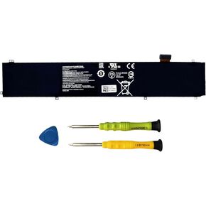 RC30-0248 Laptop Battery Replacement for Razer Blade 15 2018 Advanced RZ09-02386E92 RZ09-02385 RZ09-02386 RZ09-02886 RZ09-02887 RZ09-02888 RZ09-0301 RZ09-0313 RZ09-0409x Series 4ICP4/55/162 15.4V 80Wh