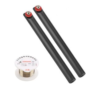 Molybden Cutting Wire Line with Handle for LCD Screen Separators | High Temperature Resistance | 100 M Length (0.06MM*100m+Gliding Gloves)