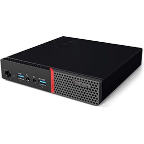 Lenovo M600 Tiny Dual Displays (Intel Celeron N3010 up to 2.24GHz, 8GB RAM, 128GB M.2 SSD, WiFi, Bluetooth, HDMI Adapter, USB 3.0, Dual DisplayPort, Windows 10 pro) (Renewed)