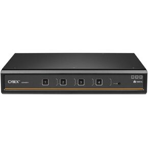 Vertiv Cybex SC900 Secure KVM | رأس مزدوج | 4 Port Universal و DVI-D | NIAP الإصدار 4.0 معتمد - Secure سطح المكتب KVM مفاتيح | تأمين مفتاح KVM | رأس مزدوج | NIAP معتمد | تأمين لوحة المفاتيح | 2