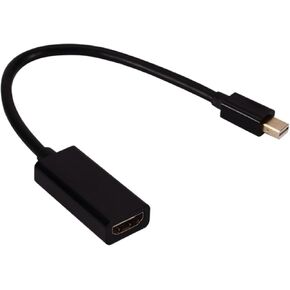 DP to HDMI-Compatible Adapter Cable 4K/1080P Male to Female DisplayPort to HD Converter for Pro Air Surface Pro(1080P White)