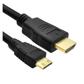 1080P MiniHDMI-Compatible Cable Suitable for DSLR Cameras HD TV Display HDMI-Compatible Cable 1M 300cm 5M(5m)