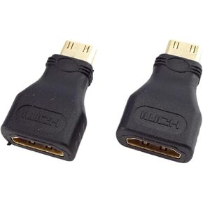 HDMI-Compatible Converter Male to Standard Extension Cable Adapter Female to Male Convertor -Plated 1080P 1/2/5pcs(1pcs)