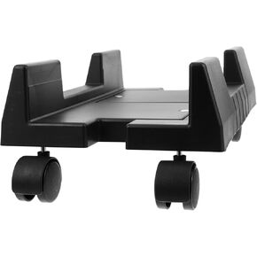 Homoyoyo Mobile CPU Stand Wheels Computer for Convenient Storage Compact Design for Use