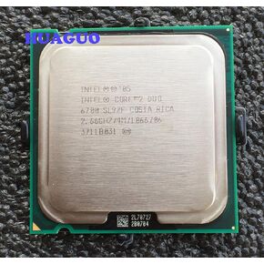 Intel Core 2 Duo E6700 2.66 GHz معالج وحدة المعالجة المركزية ثنائية النواة SL9S7 SL9ZF LGA 775 4MB CACHE
