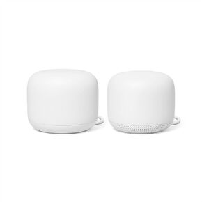Google Nest Wifi Mesh Router & 1 Point - Snow -Used