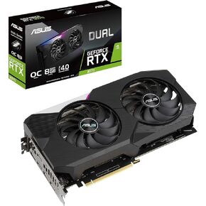 ASUS Dual NVIDIA GeForce RTX 3070 OC Edition Gaming Graphics Card (PCIe 4.0, 8GB GDDR6 Memory, HDMI 2.1, DisplayPort 1.4a, Axial-tech Design, Dual BIOS, Protective Backplate, GPU Tweak II) (Renewed)