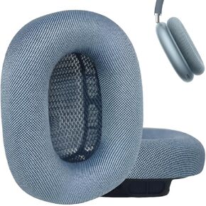 Aiivioll Upgraded AirPods Max Ear Cushions Replacement Earpads for AirPods Max（2024） Headphones, Mesh Fabric Ear Pads Cover with Memory Foam and Magnet for AirPods Max (Starlight)