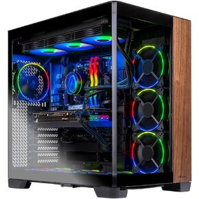 Skytech Prism 4 Gaming PC Desktop, Ryzen 9 9950X3D 4.3 GHz (5.7GHz Turbo), NVIDIA RTX 5080 16GB, X870 Board, 4TB Gen4 NVMe SSD, 64GB DDR5 RAM 6000 RGB, 1000W Gold ATX 3 PSU, Wi-Fi, Win 11