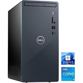 Dell Inspiron 3910 Business Desktop Computer, 12th Gen Intel Core i5-12400, Windows 11 Pro, 16GB RAM, 512GB SSD+1TB HDD, Wi-Fi 6, Bluetooth, Intel UHD Graphics, Plain DVD+/-RW