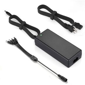 12V 10A Power Supply Adapter AC100-240V to DC12V10A Max120W Power Supply Adapter Converter with 5.5x2.1mm DC Output Jack for WS2815 WS2811 5050 3528 5630 FOB COB etc LED Strip Module Light