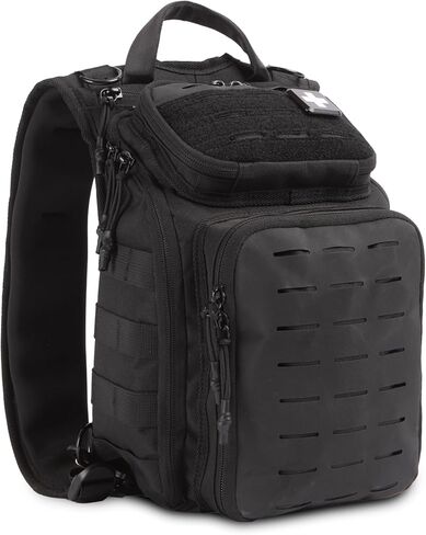 Medy Medic the Recon Standard Emergency Medical Kit - Essentials & Supplies Aides Lats Survival | يجب أن يكون من أجل أي منزل أو سيارة أو سفر أو مكتب أو عمل - Coyote in Kuwait