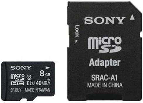 Sony 16GB Class 10 Micro SDHC R40 بطاقة ذاكرة (SR16UYA/TQMN) (النموذج القديم) in Saudi Arabia