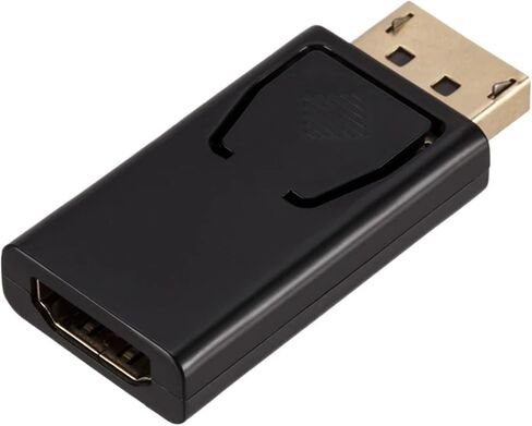 4K DisplayPort to HDMI محول متوافق مع DP للذكرى لمحول الكابلات المتوافقة مع HDMI لـ HD TV PC Projector (رمادي) in Saudi Arabia