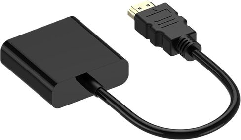 1080p HDMI متوافق مع كابل المحول مع محول منفذ الطاقة JA-CK USB 3.5 مم لجهاز الكمبيوتر /3 أجهزة الإسقاط (مع صوت لا طاقة) in Saudi Arabia