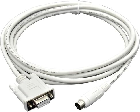 DVPCAB215 Suitable for Programming Cable PC-DVP Download Serial RS232 Interface Data Wire(DVPCAB215(Blue),5m) in Kuwait