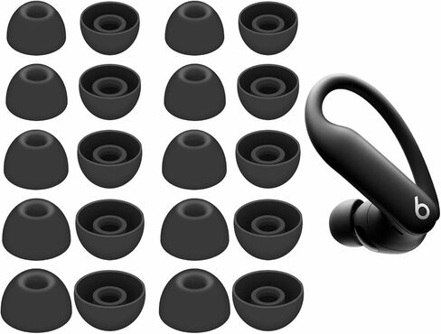 10 Pairs Powerbeats Pro 2 Ear Tips Set, XS/S/M/L/XL 5 Size Replacement Flexible Silicone Comfortable Fit in Case Eartips Earbuds with Storage Case for Powerbeats Pro 2nd - Hyper Purple in Kuwait