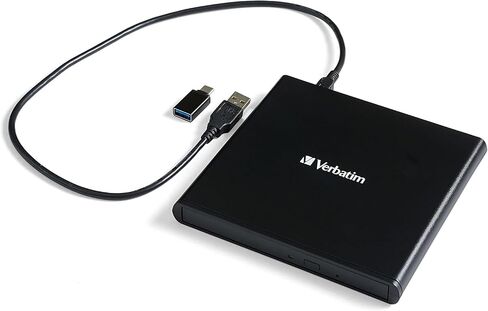 Verbatim External Slimline Blu-Ray RW Drive - 43890 - Black in Kuwait