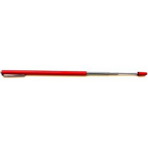 Metal Retractable/Telescoping Red Pointer, extends to approx. 35", AA-778NO w/pocket clip for Educators/Therapists.