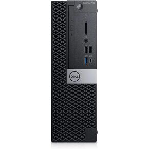 Dell Optiplex 7070 SFF Desktop | Core i7-9700 - 4TB SSD Hard Drive - 64GB RAM | 8 cores @ 4.7 GHz Win 10 Pro Black (Renewed)