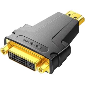 BAAE Mindpure 24+5 DVI Female to HDMI-Compatible Male Converter Computer Graphics Card Connector TV Adapter Cable