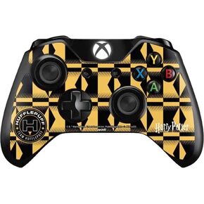 Skinit Decal Gaming Skin Compatible with Xbox One Controller - Officially Licensed Warner Bros Team Hufflepuff Design