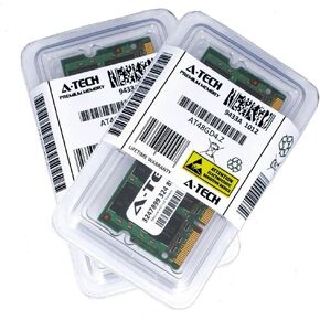A-Tech 2GB Kit (2X 1GB) DDR2 533MHz PC2-4200 200-pin SODIMM Laptop Notebook Computer Memory RAM Modules