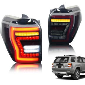 مصابيح خلفية LED قديمة متوافقة مع الجيل الرابع من Toyota 4Runner [SR5، Sport Edition، Limited] 2003-2009، مع الرسوم المتحركة لبدء التشغيل وإشارة الانعطاف التسلسلية in Kuwait
