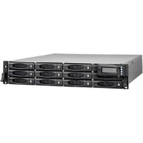 ACTi PROWARE EP-2123-UA-R 2U 12-Bay eSATA RAID Storage Device, 2 TB, USB 2.0/eSATA/iSCSI
