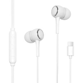 USB C Wired Headphones for iPhone,Earbuds Built-in Microphone & Volume Control,Earphones Compatible with iPhone 16 15 Pro Max Plus，Compatible with USB C Interface.