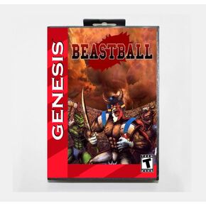 Beast Ball With Box 16 bit MD Game Card For 16 bit Sega MegaDrive Genesis game console-EUR Shell