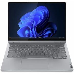 Lenovo ThinkBook 14 G5 IAU 21SQ0002US 14" Touchscreen Convertible 2 in 1 Notebook - WUXGA - Intel Core Ultra 7 255U - 16 GB - 512 GB SSD - English (US) Keyboard - Luna Gray - Intel Chip - 1920 x 1200