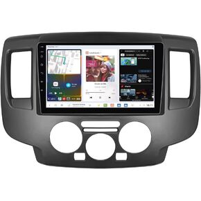 DUDUAUTO DUDU3 Stereo Radio Replacement for Nissan NV200 2014-2020 Carplay & Android Auto,Head Unit w/9 Inch in-Cell Touch Screen 3 Mode GPS/Bluetooth/Customized Layout 8-Core 4GB+ 64GB