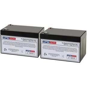 مجموعة بطارية Altronix AL600ULACM (SLA) - 12V 12AH مع محطة F2