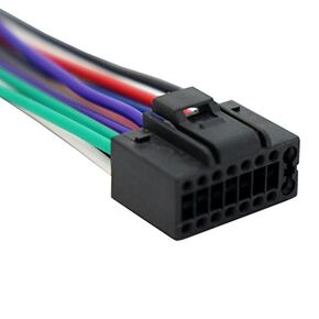 Harmony Audio HA-JVC16B Compatible with JVC KD-A605 Aftermarket Stereo Radio Receiver Replacement Wire Harness Cable