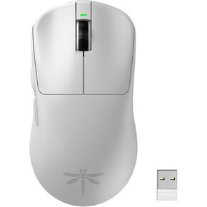 VGN F1 PRO Wireless Gaming Mouse - Ultralight 49g - Wireless & Wired Mode - 26000 Adjustable DPI - 1000Hz Polling Rate - 65 Hours Battery - Programmable Buttons - Esports Professional Grade - USB-C