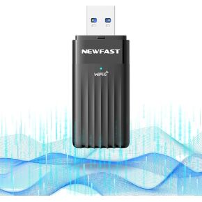 WiFi 6 USB Adapter for Desktop PC U351,AX3000 Wireless Network Adapter,Dual Band USB 3.0 WiFi Dongle Support MU-MIMO,Beamforming, WPA3,Compatible with Windows 10/11,Portable Design