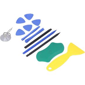 Professional Electronics Opening Pry Tool Kit - Plastic Pudger Opening Triangular Triangular SACE SUCT Cup for Cameras Glasses Watches