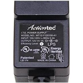 Actiontec Genuine 12V 1A AC Adapter MT12-Y120100-A1 for Wireless Router Cable Modeom