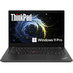 Lenovo ThinkPad T14s Gen 1 - 14-inch FHD Laptop Computer, Intel Core i5-10310U, 16GB DDR4 RAM, 512GB SSD, USB-C 3.2 Gen 1, HDMI, Windows 11 Pro (Renewed)