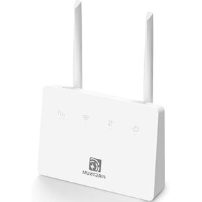 CPE C1 WiFi Router with SIM Card Slot, 4G LTE CAT4 WiFi 150 Mbps, Portable Travel Router, Long Range Wireless Outdoor/Indoor CPE 802.11b/n/g 2.4GHz 300Mbps for Home/Truck/RV