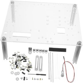 1set Computer Frame Transparent Motherboard Support for Cases Easy Installation Versatile Compatibility and High Strength Design