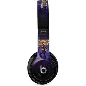 Skinit Decal Audio Skin Compatible with Beats Solo 2 Wired - Officially Licensed Warner Bros Batgirl Gotham Knights Design