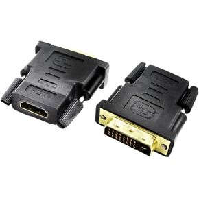 DVI to HDMI Adapter Connector Bi-directiona HDMI to DVI DVI D 24+1 Male to HDMI Female 1080P Connector Converter for Projector